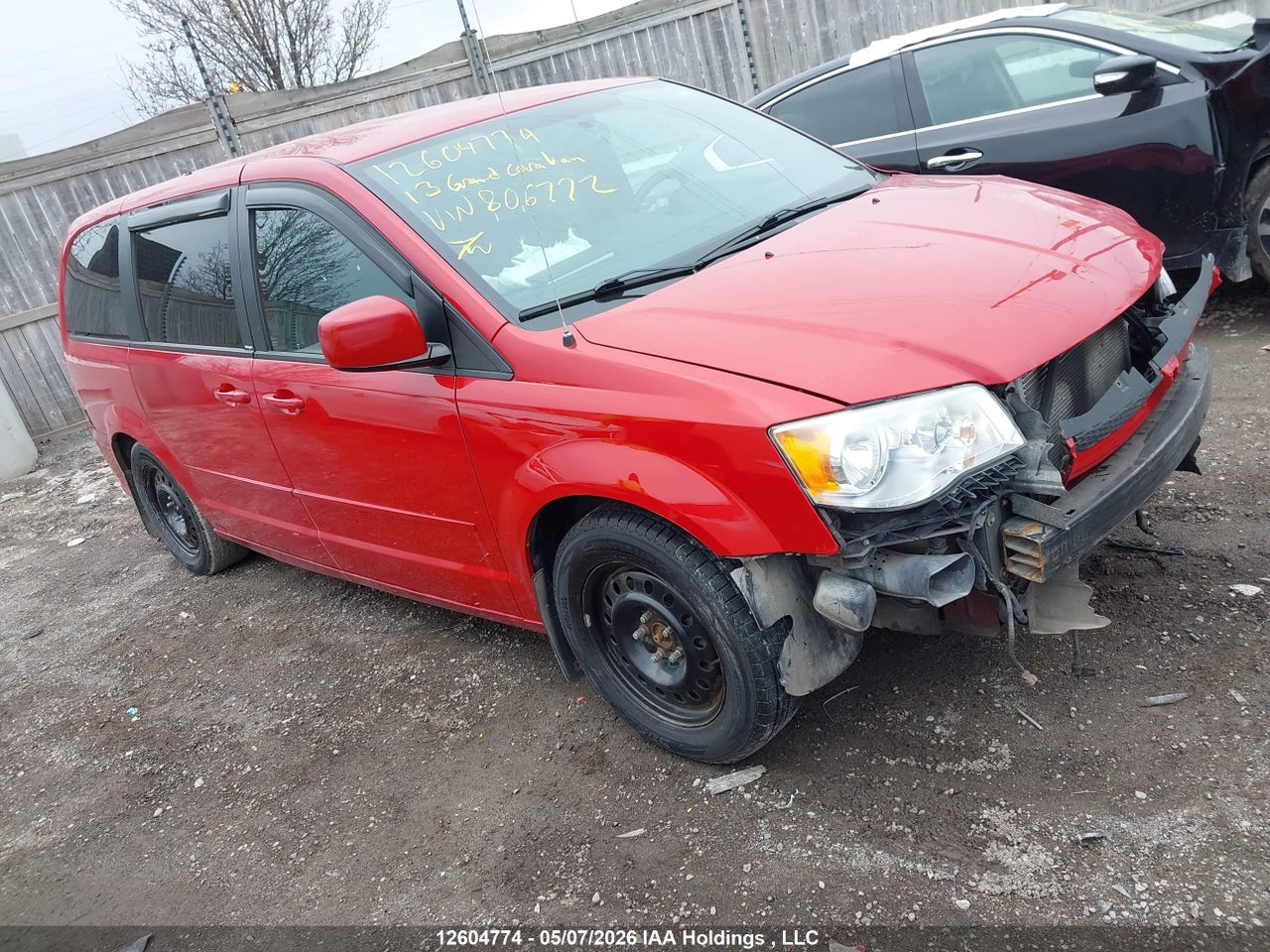 2C4RDGEG8DR806772 · 2013 DODGE GRAND CARAVAN R/T