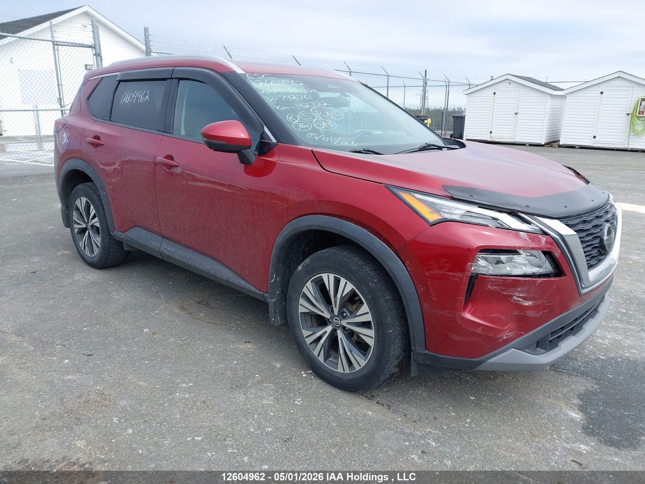 5N1AT3BB3MC742761 · 2021 NISSAN ROGUE SV