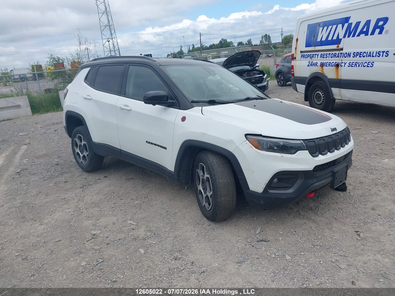 3C4NJDDB2NT193249 · 2022 JEEP COMPASS TRAILHAWK