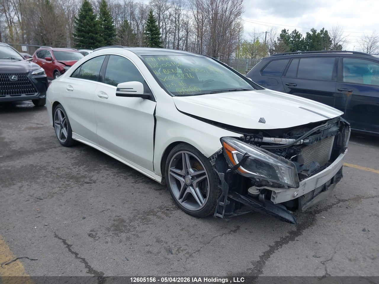 WDDSJ4EB5EN063876 · 2014 MERCEDES BENZ CLA 250