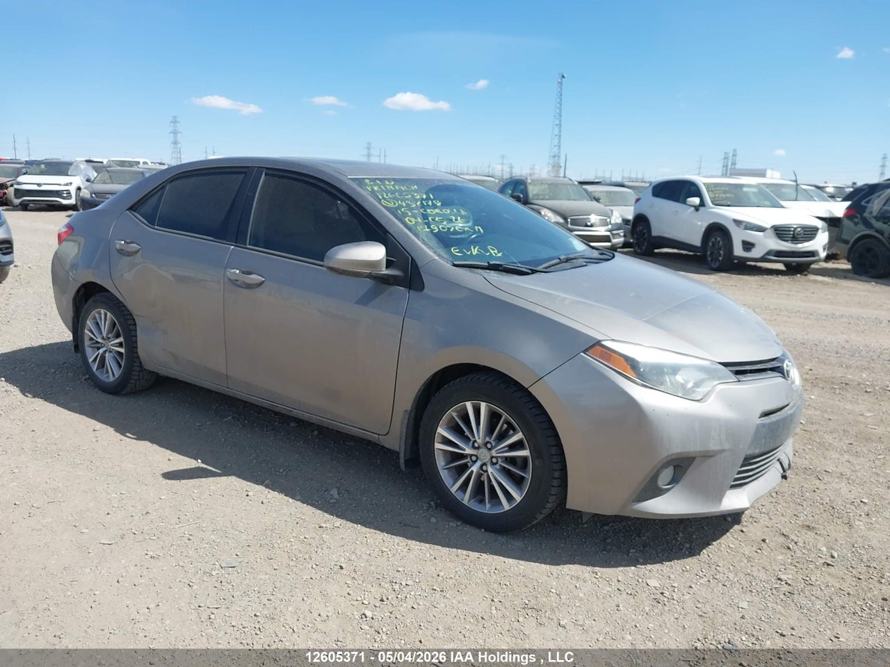 2T1BURHE7FC432178 · 2015 TOYOTA COROLLA LE