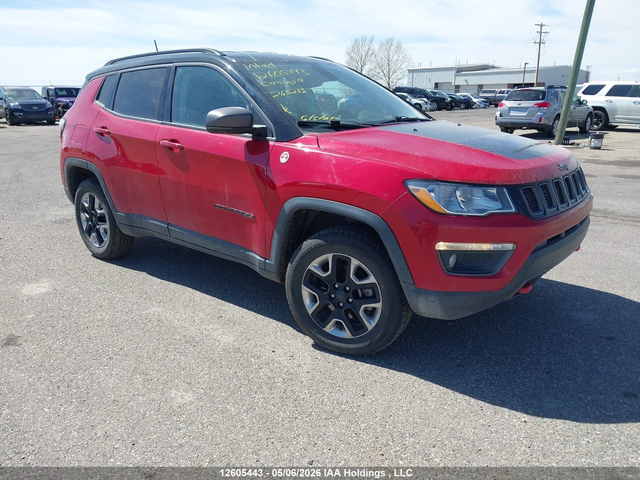 3C4NJDDB5JT265233 · 2018 JEEP COMPASS TRAILHAWK