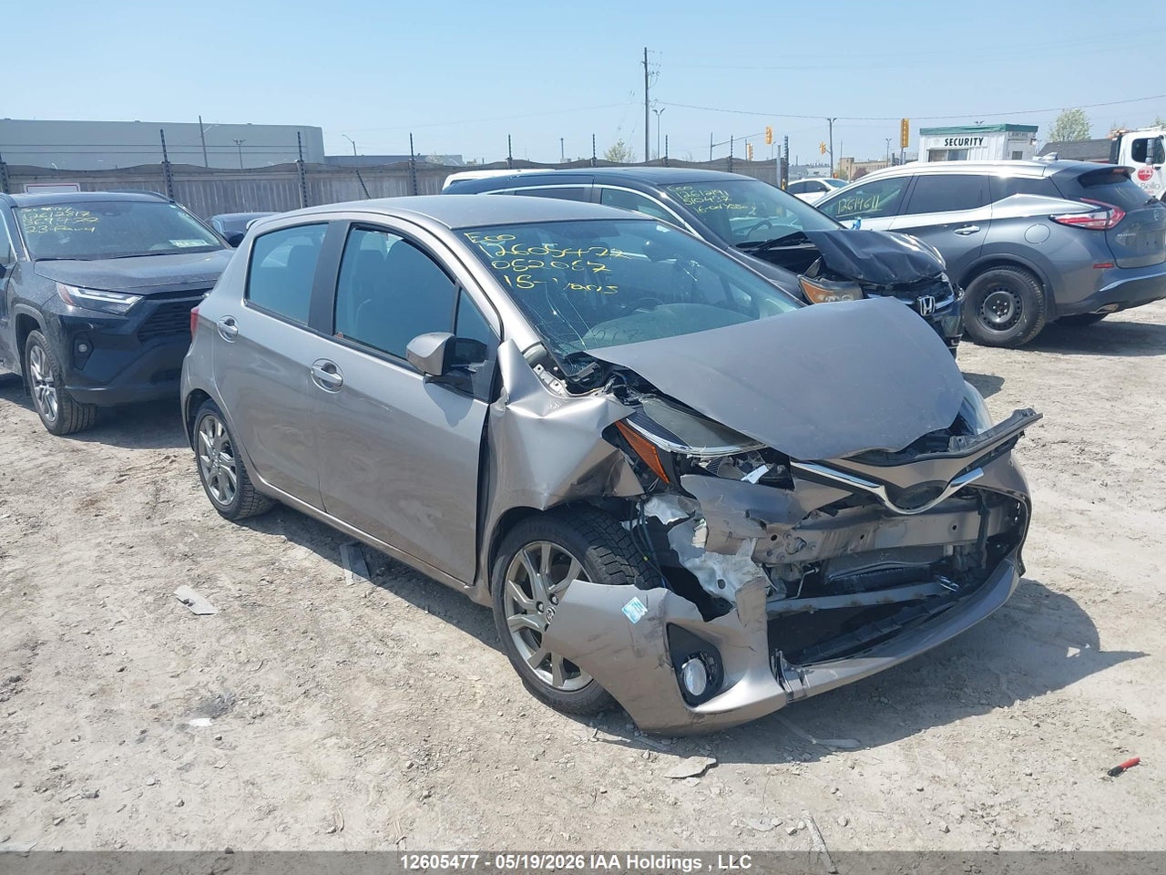 VNKKTUD34FA052057 · 2015 TOYOTA YARIS SE