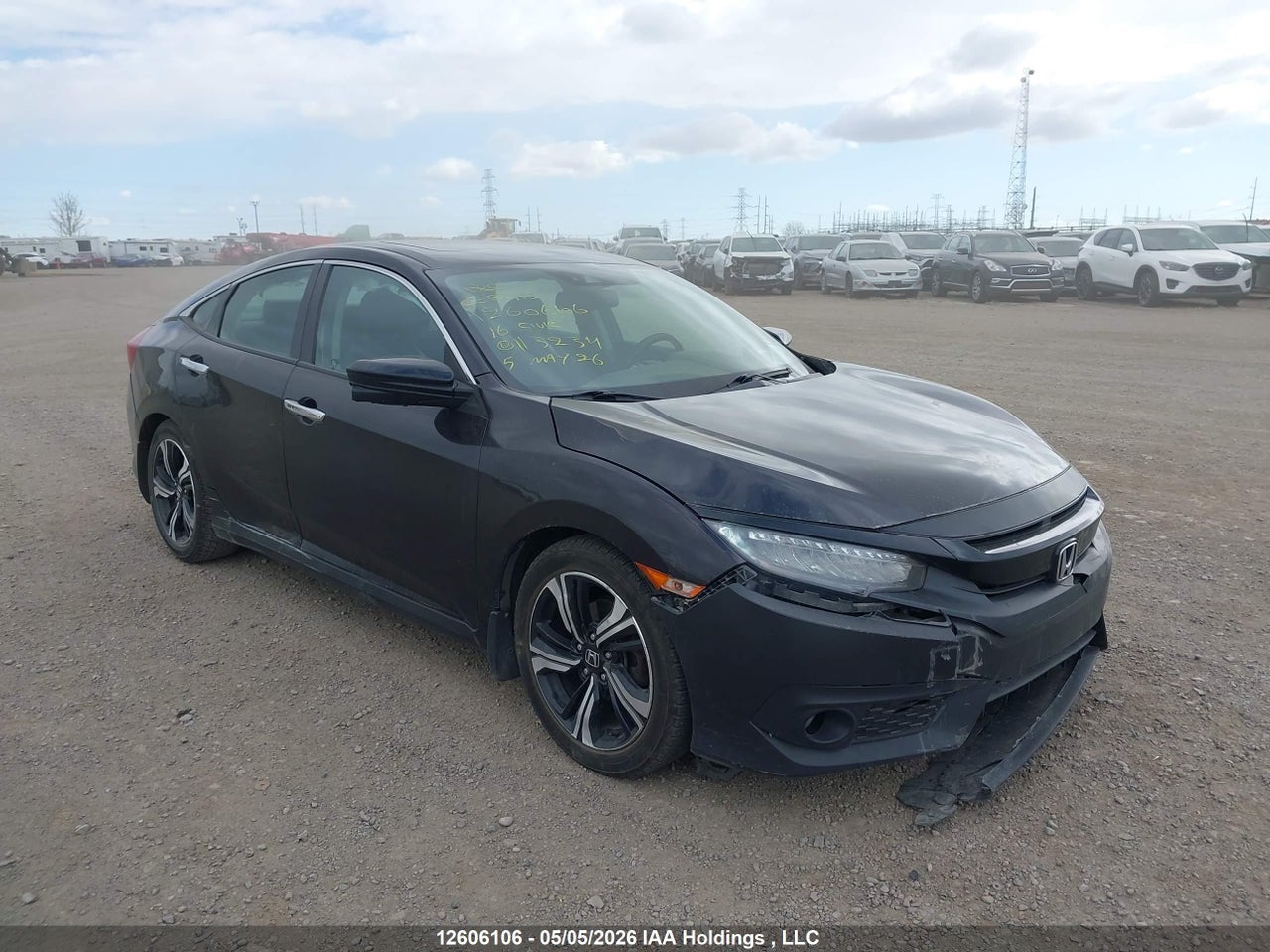 2HGFC1F91GH113234 · 2016 HONDA Civic touring