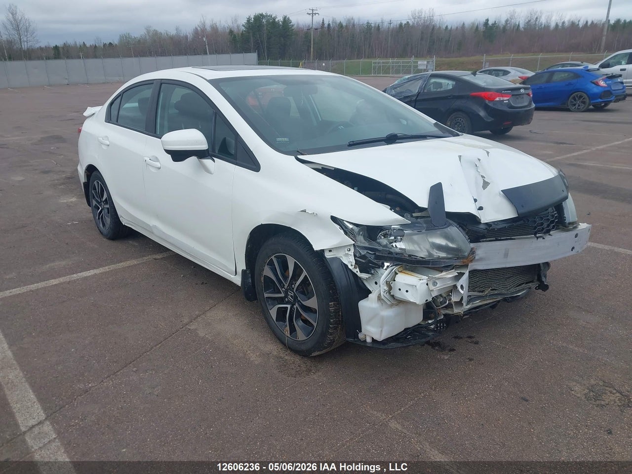 2HGFB2F53FH005816 · 2015 HONDA CIVIC EX 4DR
