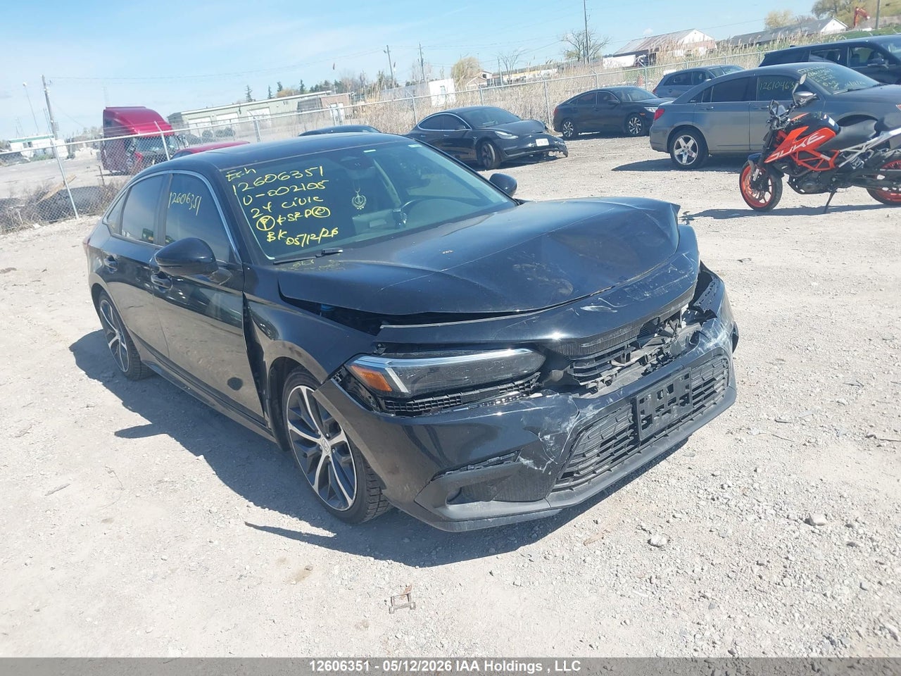 2HGFE1F99RH002105 · 2024 HONDA Civic touring
