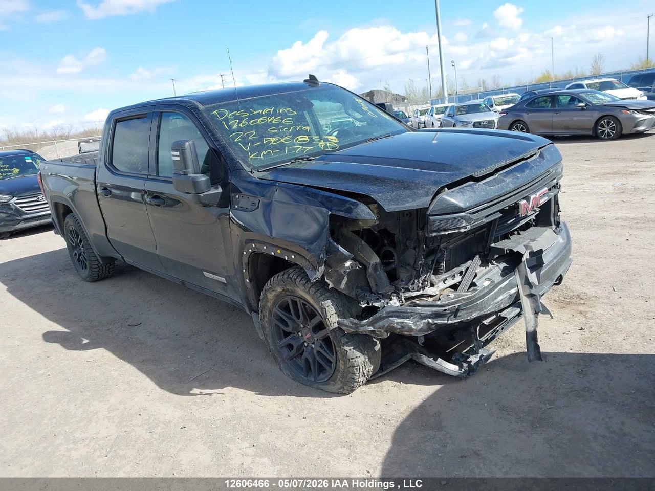 3GTUUCET2NG506183 · 2022 GMC SIERRA K1500 ELEVATION