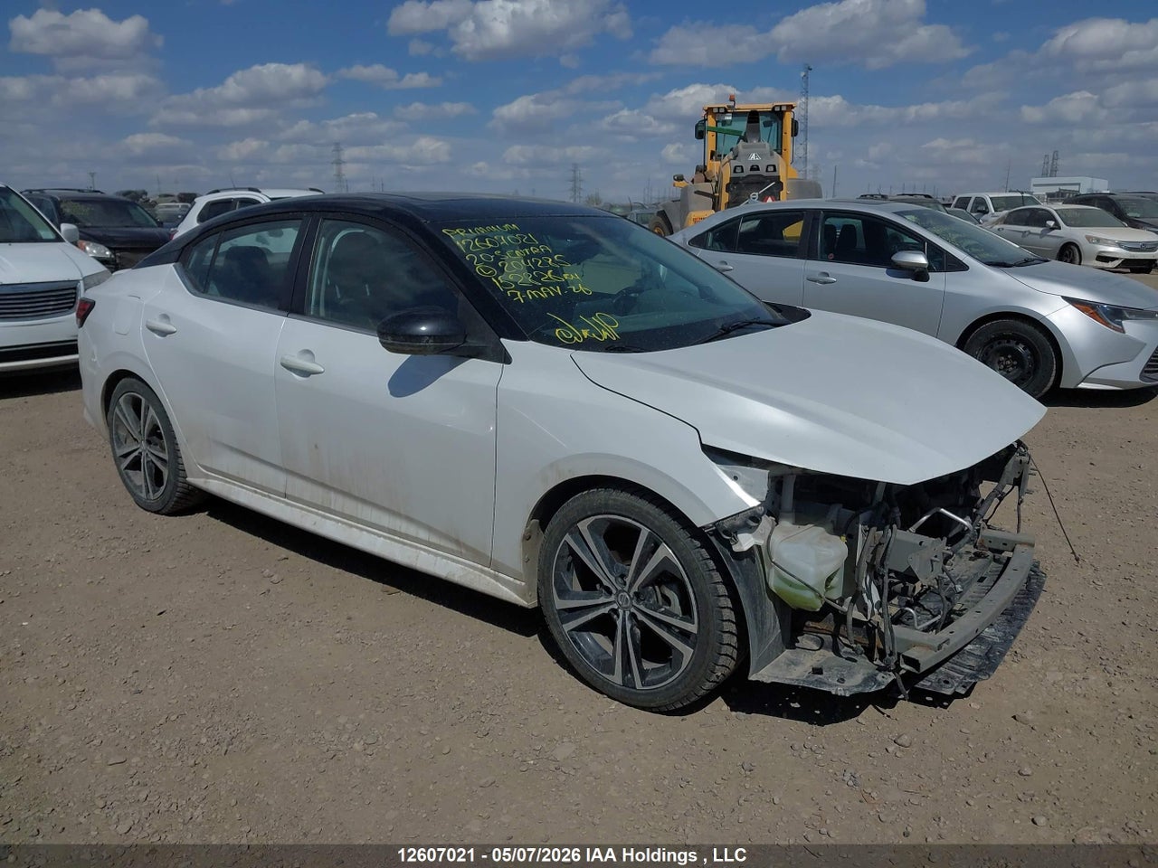 3N1AB8DV8LY204285 · 2020 NISSAN SENTRA SR