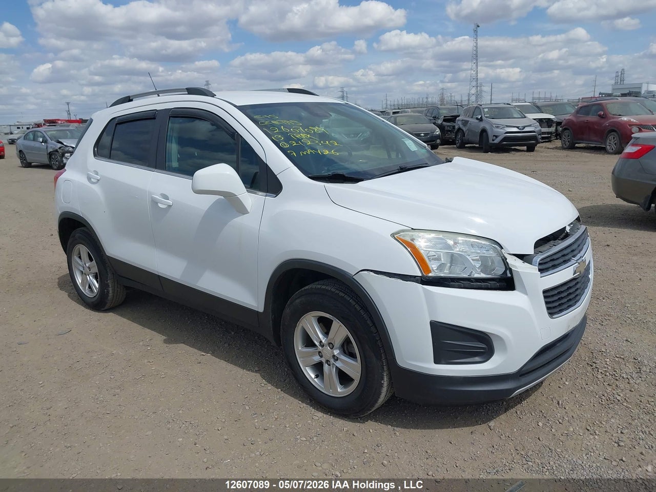3GNCJRSB5DL212342 · 2013 CHEVROLET TRAX 2LT