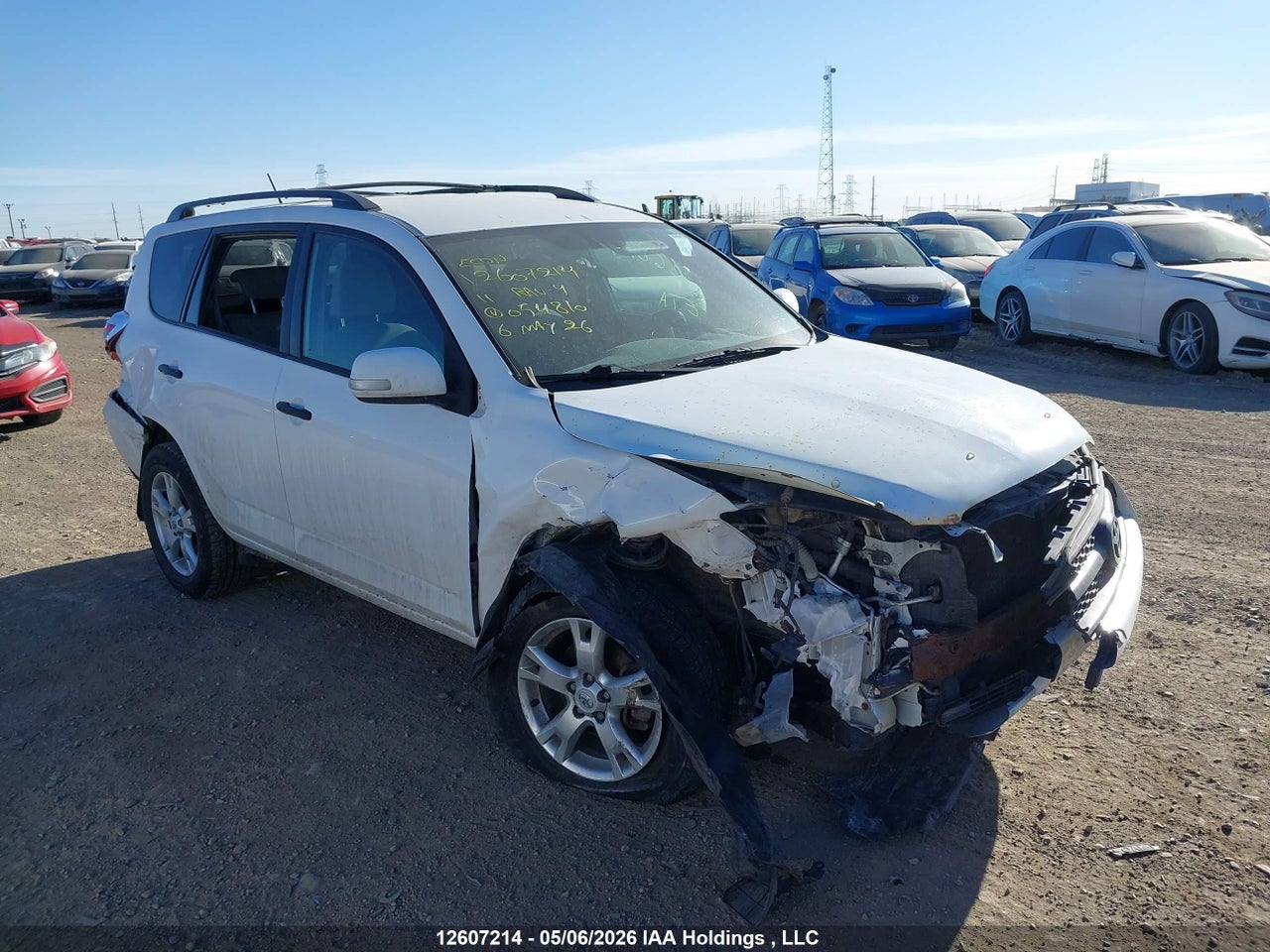 2T3JK4DV3BW****** · 2011 TOYOTA RAV4 BASE V6