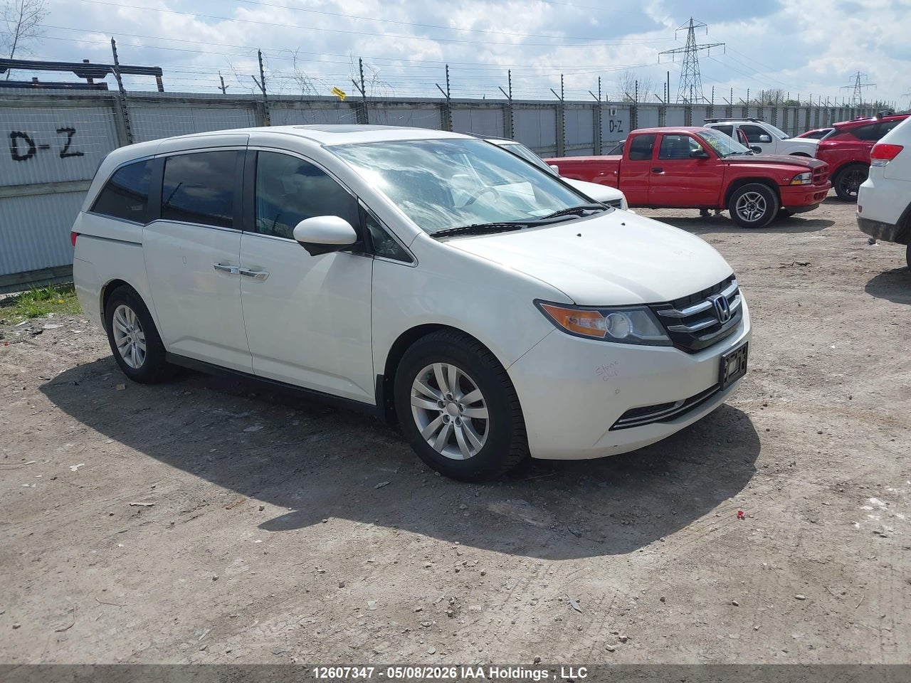 5FNRL5H68HB500991 · 2017 HONDA ODYSSEY EX-L
