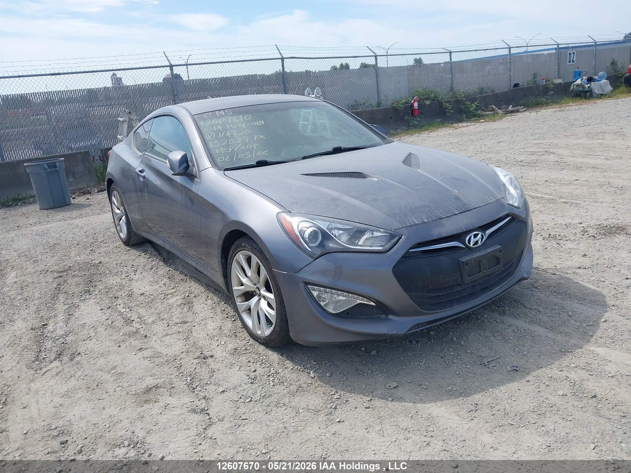 KMHHT6KD9EU114720 · 2014 HYUNDAI GENESIS 2.0T PREMIUM
