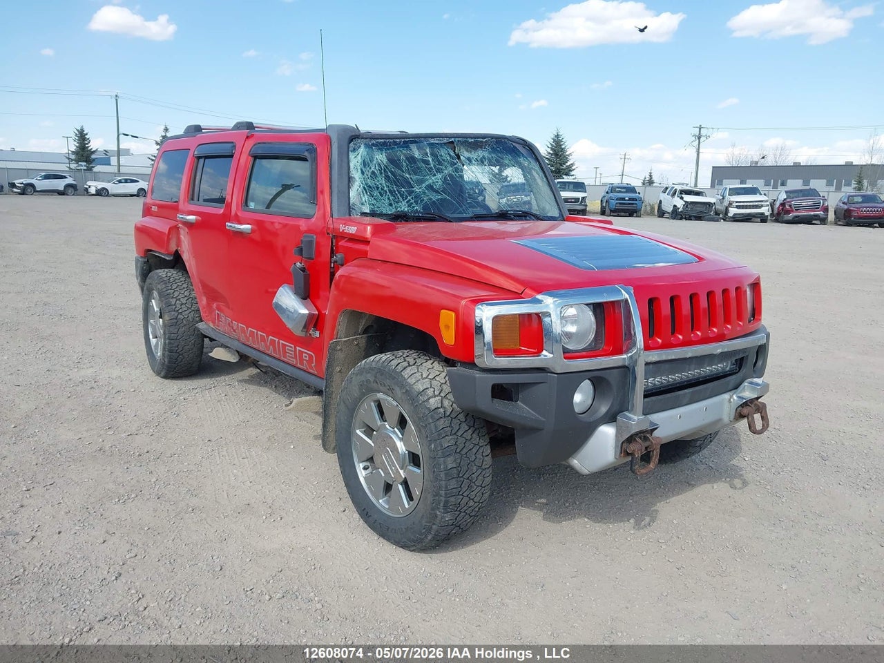 5GTEN13L588121017 · 2008 HUMMER H3 SUV