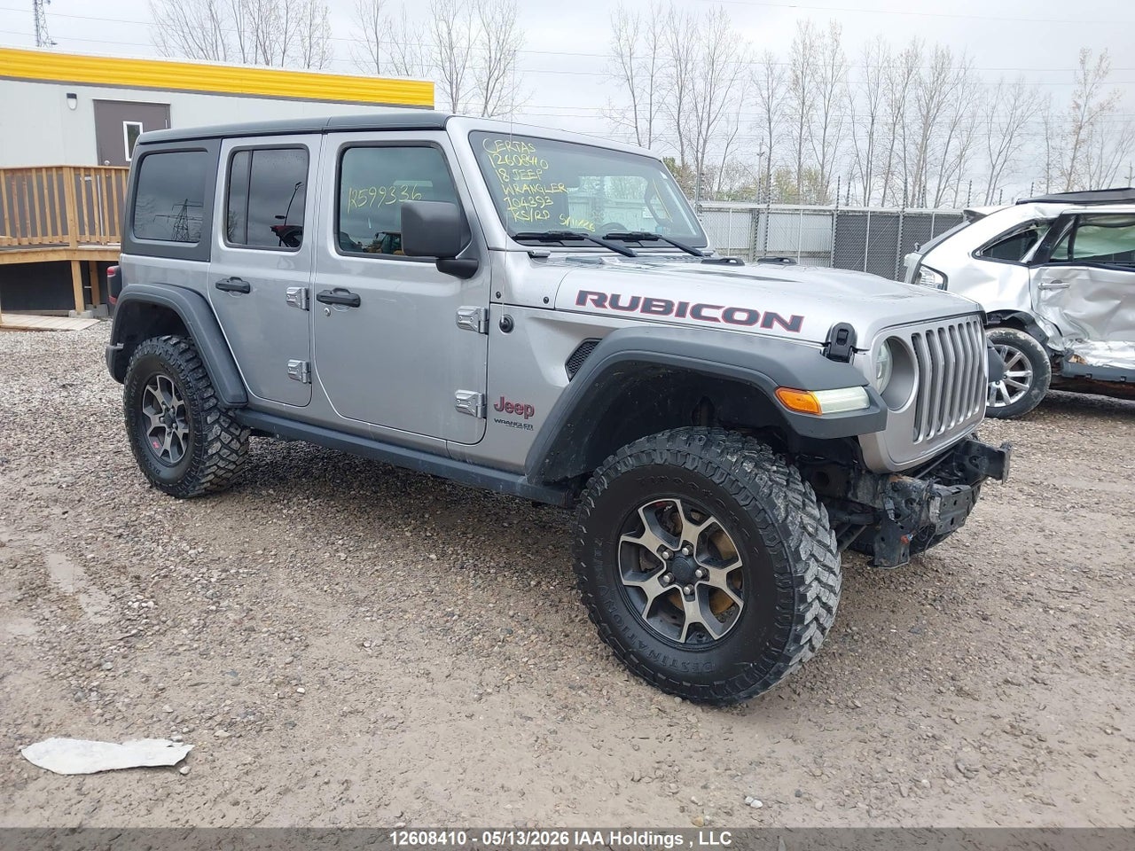 1C4HJXFGXJW104393 · 2018 JEEP WRANGLER UNLIMITED RUBICON