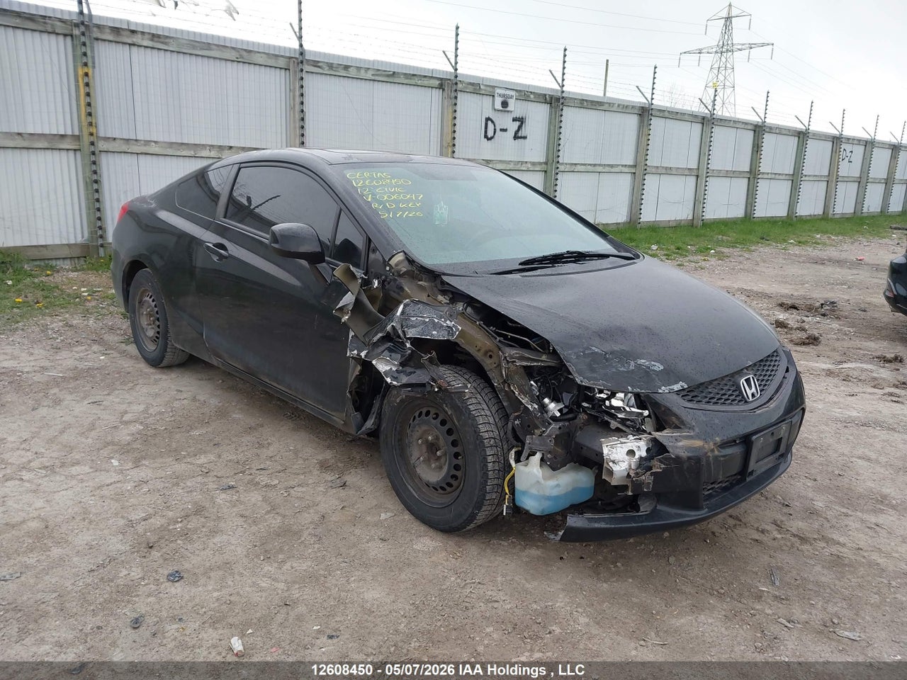 2HGFG3B94CH006047 · 2012 HONDA CIVIC EXL
