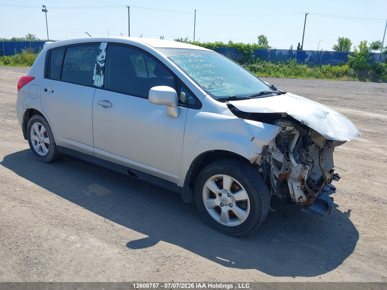 3N1BC13E48L385206 · 2008 NISSAN VERSA 1.8SL