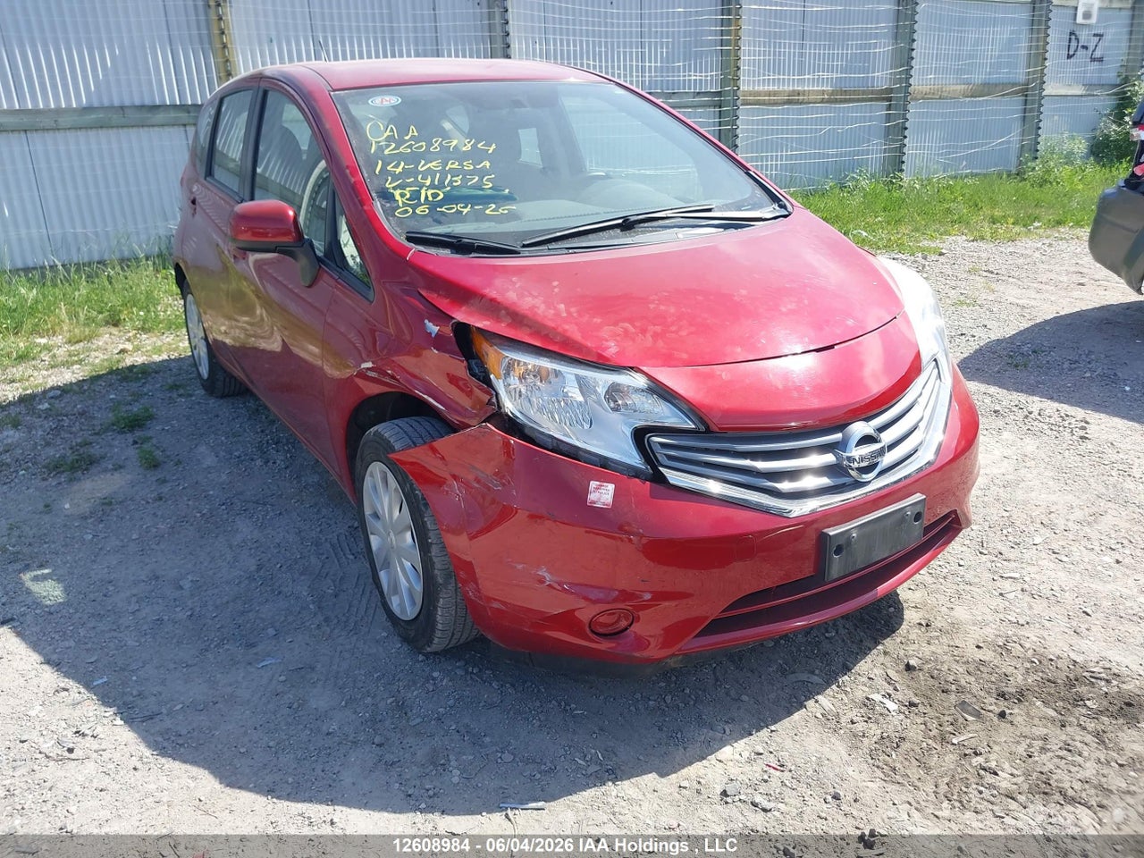 3N1CE2CP0EL411575 · 2014 NISSAN VERSA NOTE S/S PLUS/SV/SL