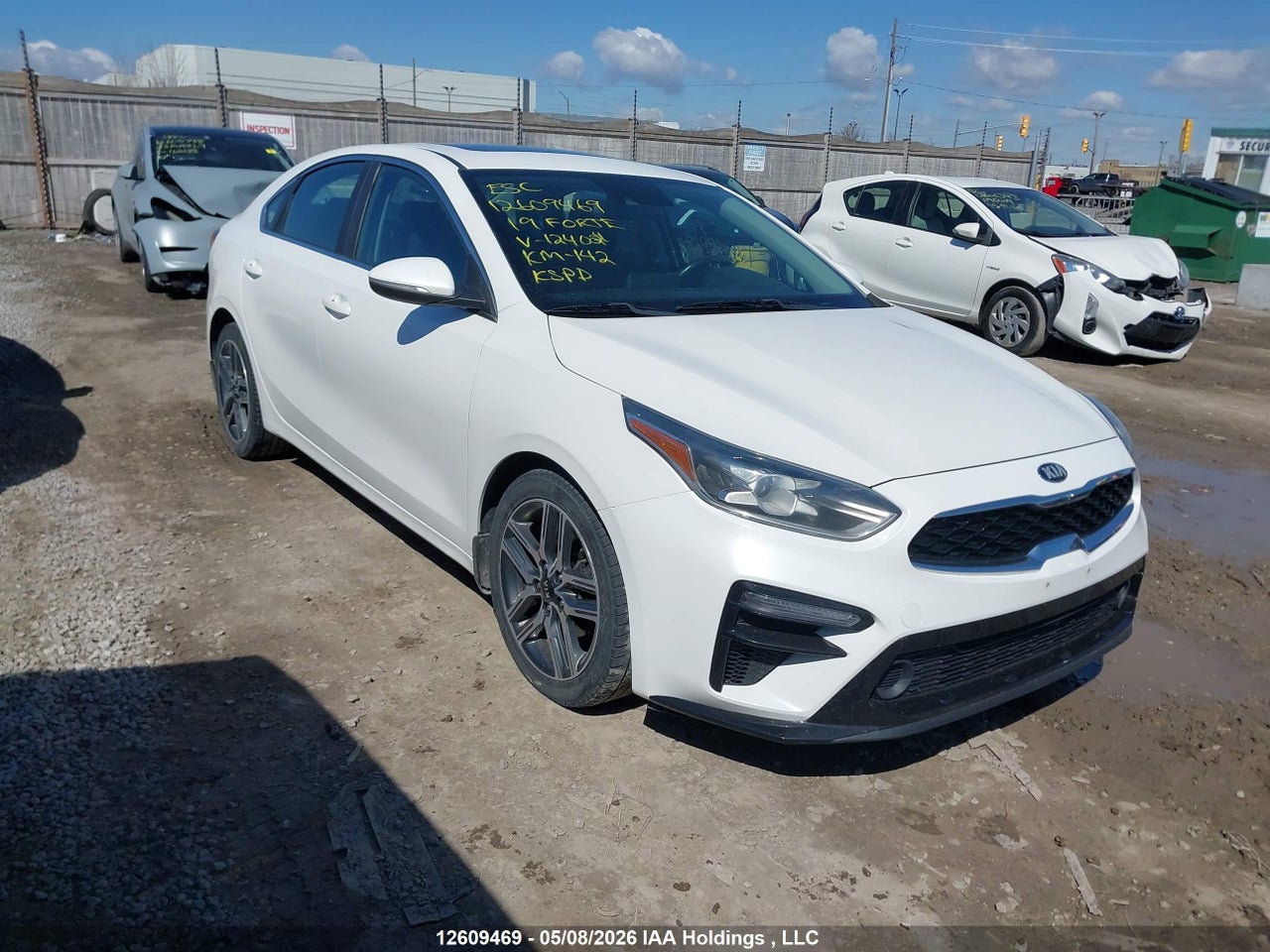 3KPF54AD9KE124024 · 2019 KIA FORTE EX
