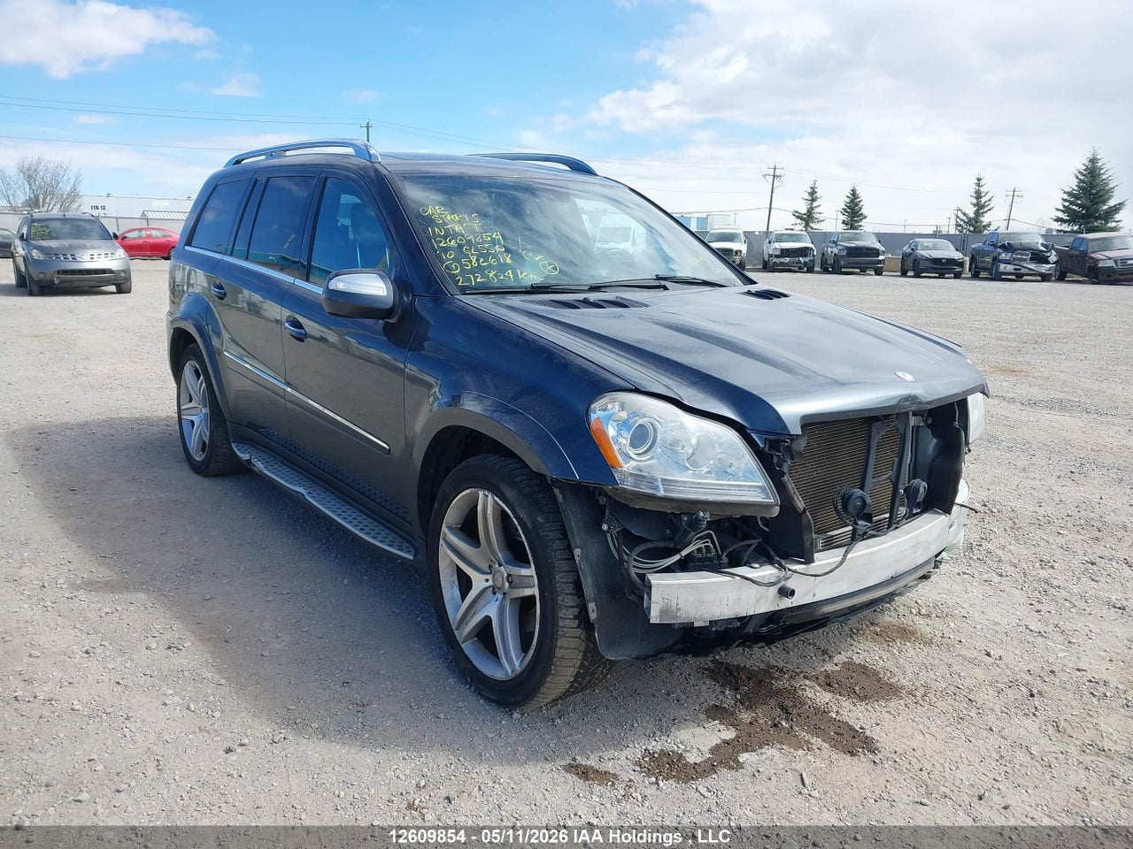 4JGBF8GE4AA****** · 2010 MERCEDES BENZ GL 550 4MATIC