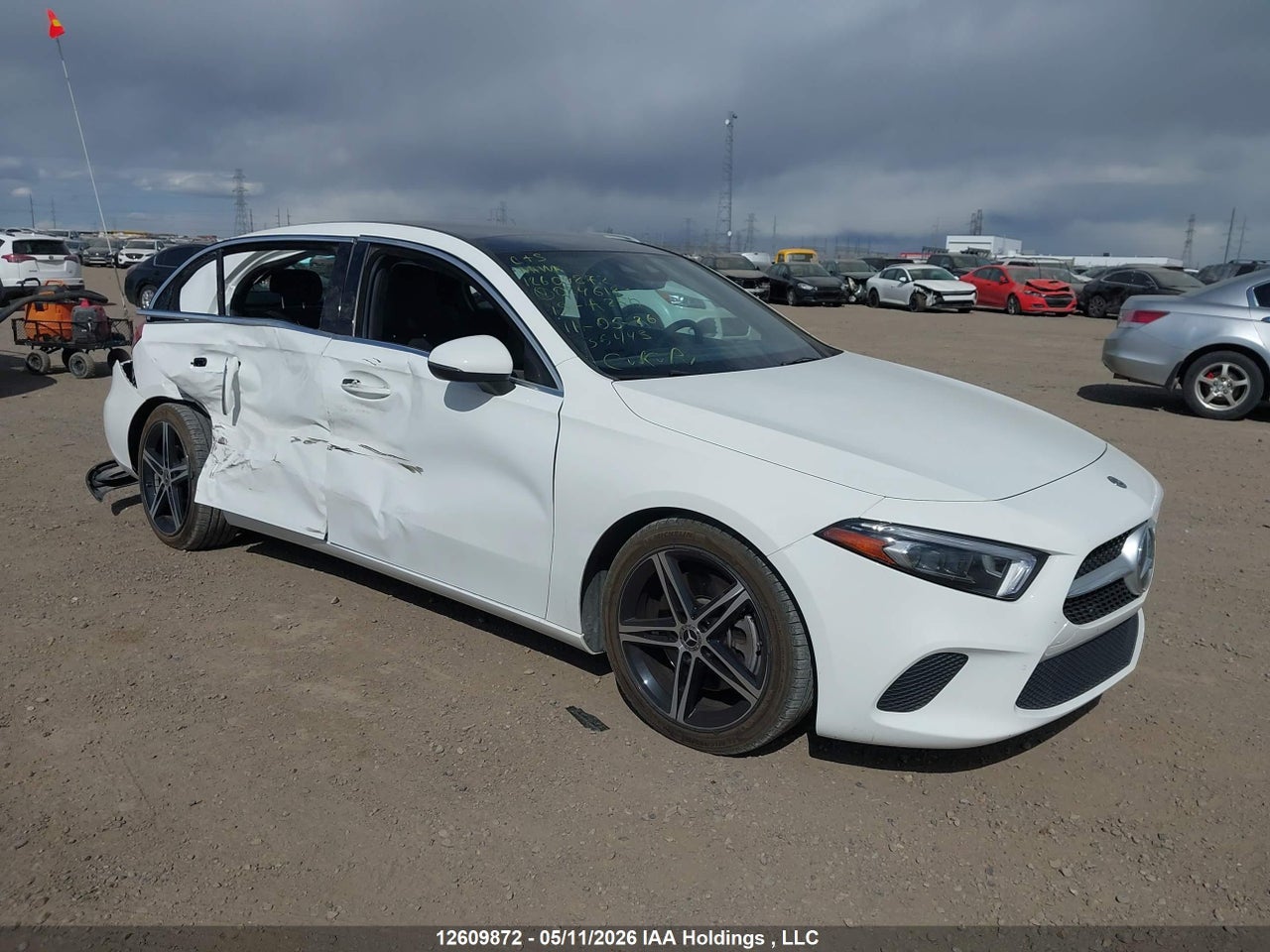 WDD3F4HB2KJ024618 · 2019 MERCEDES BENZ A 250 4MATIC