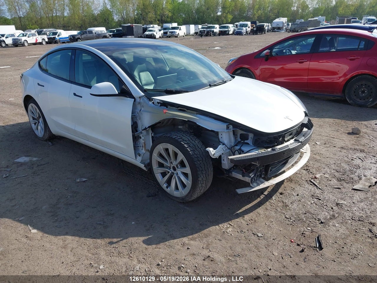 5YJ3E1EB5NF163511 · 2022 TESLA MODEL 3 LONG RANGE