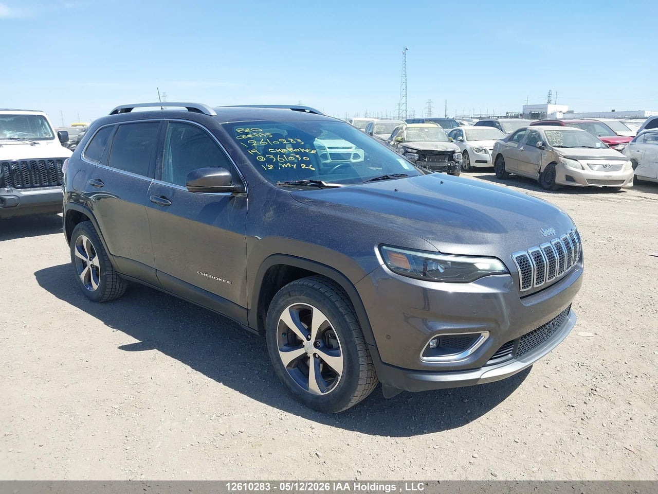 1C4PJMDX6KD****** · 2019 JEEP CHEROKEE LIMITED