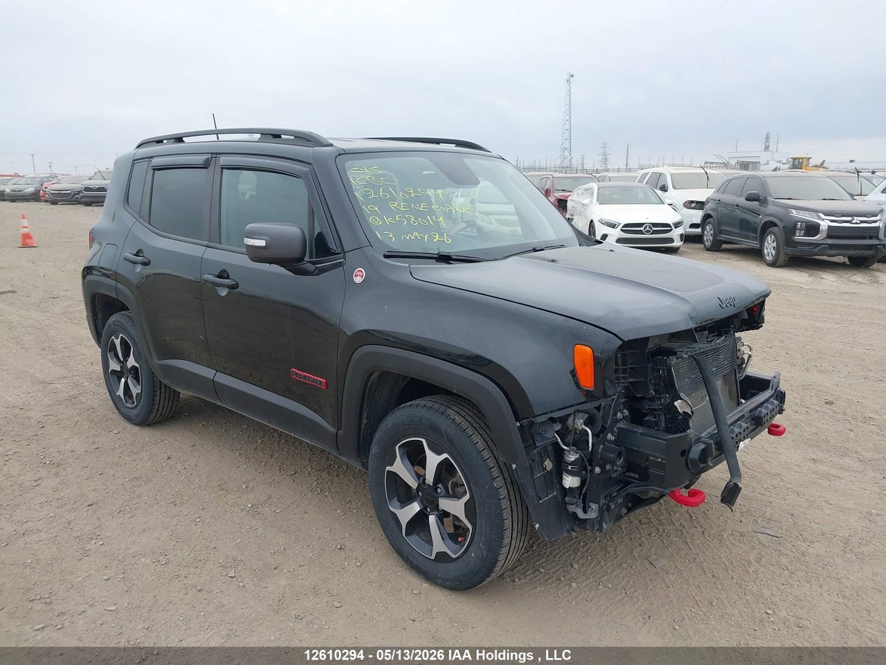 ZACNJBC19KPK58014 · 2019 JEEP RENEGADE TRAILHAWK