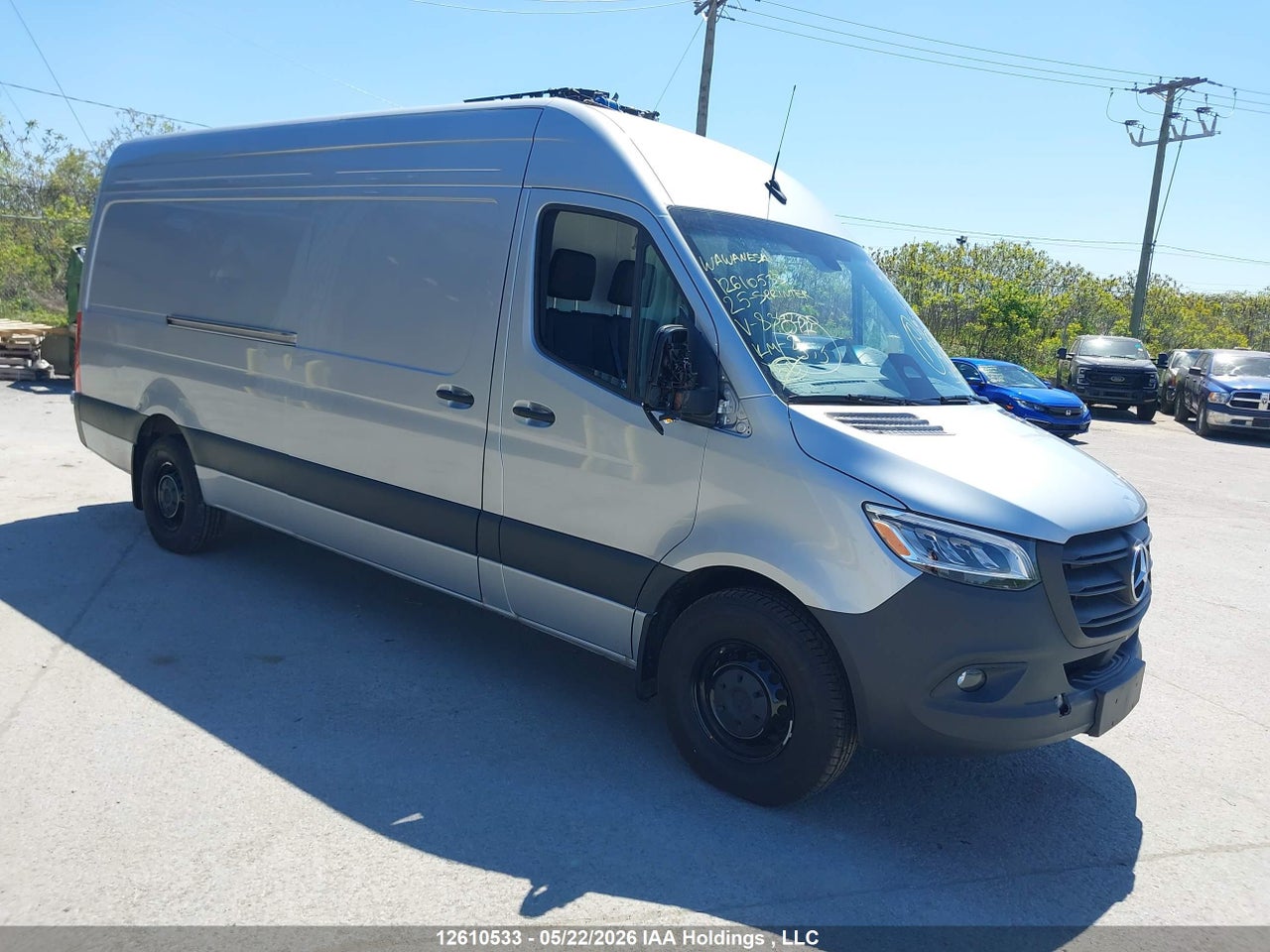 W1Y4KCHY3SP834230 · 2025 MERCEDES BENZ SPRINTER 2500 HIGH ROOF 4-CYL DIESEL