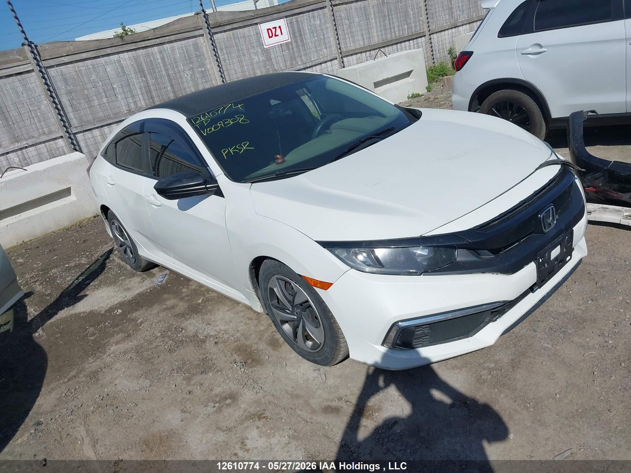 2HGFC2F51MH009308 · 2021 HONDA CIVIC LX