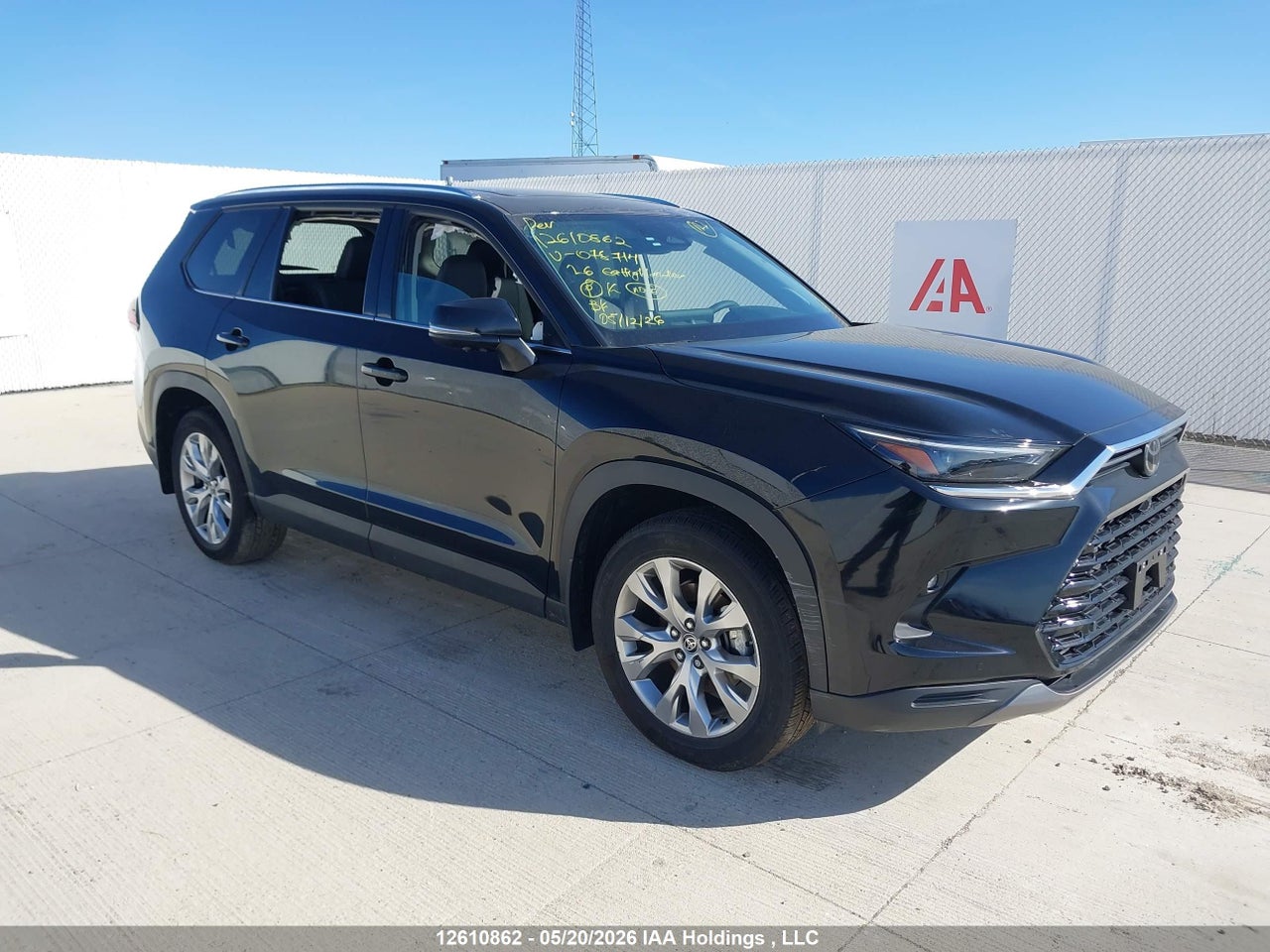 5TDACAB54TS078714 · 2026 TOYOTA GRAND HIGHLANDER HYBRID LIMITED