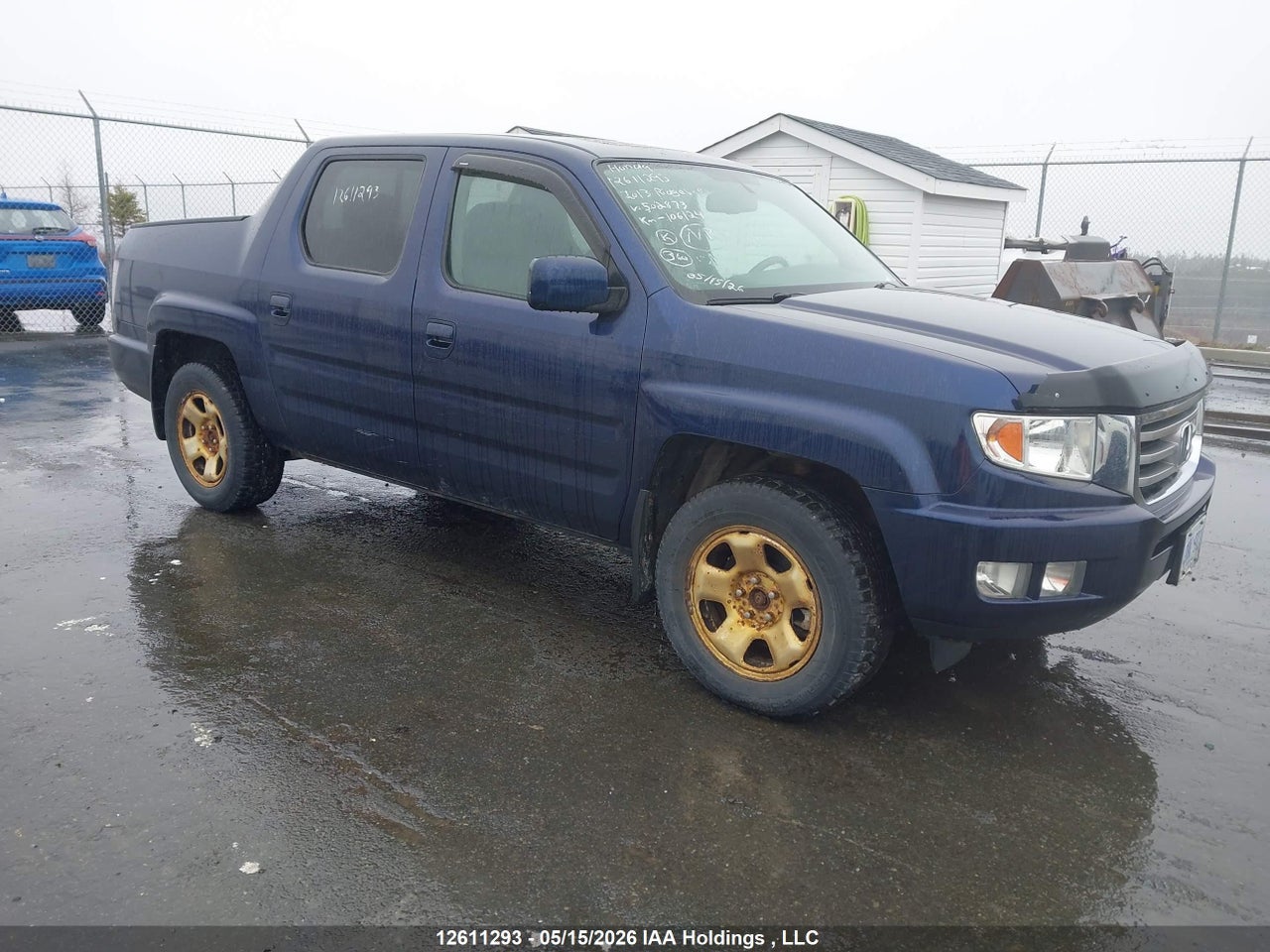 5FPYK1F58DB502873 · 2013 HONDA RIDGELINE RTL