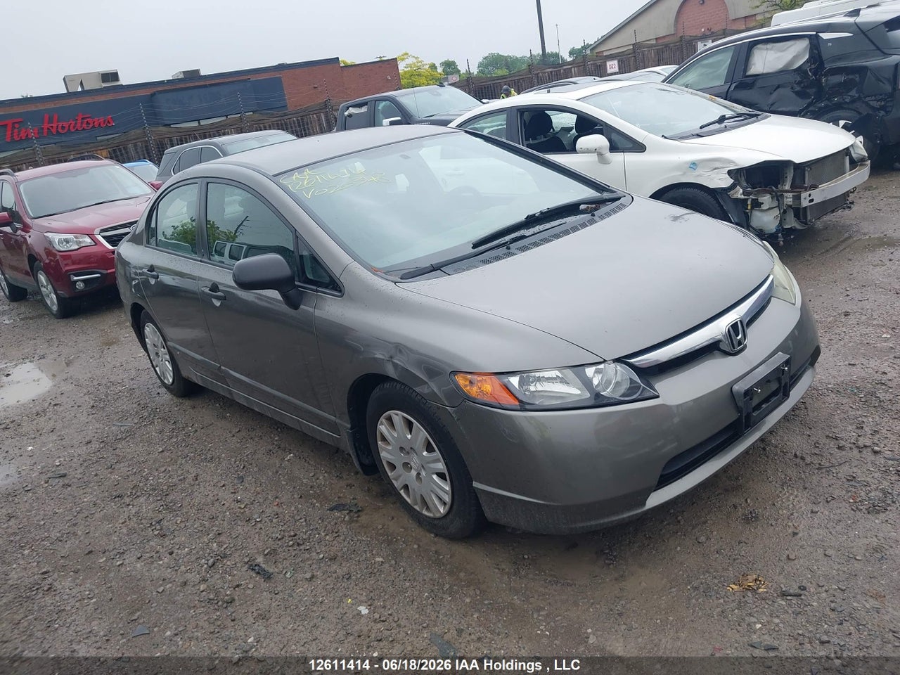 2HGFA16397H020348 · 2007 HONDA CIVIC DX