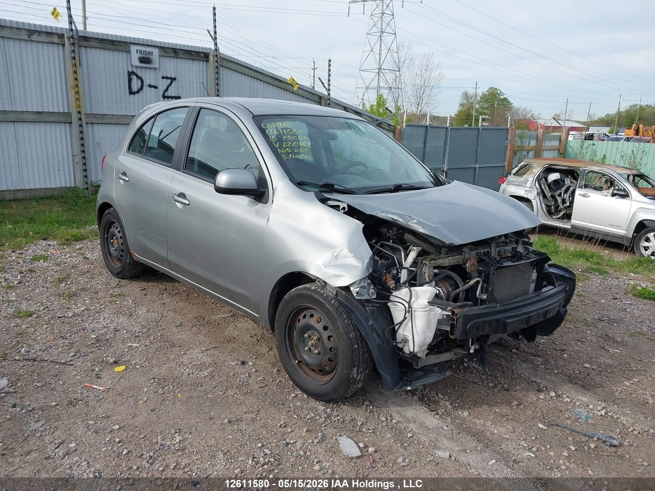3N1CK3CP8FL226464 · 2015 NISSAN MICRA