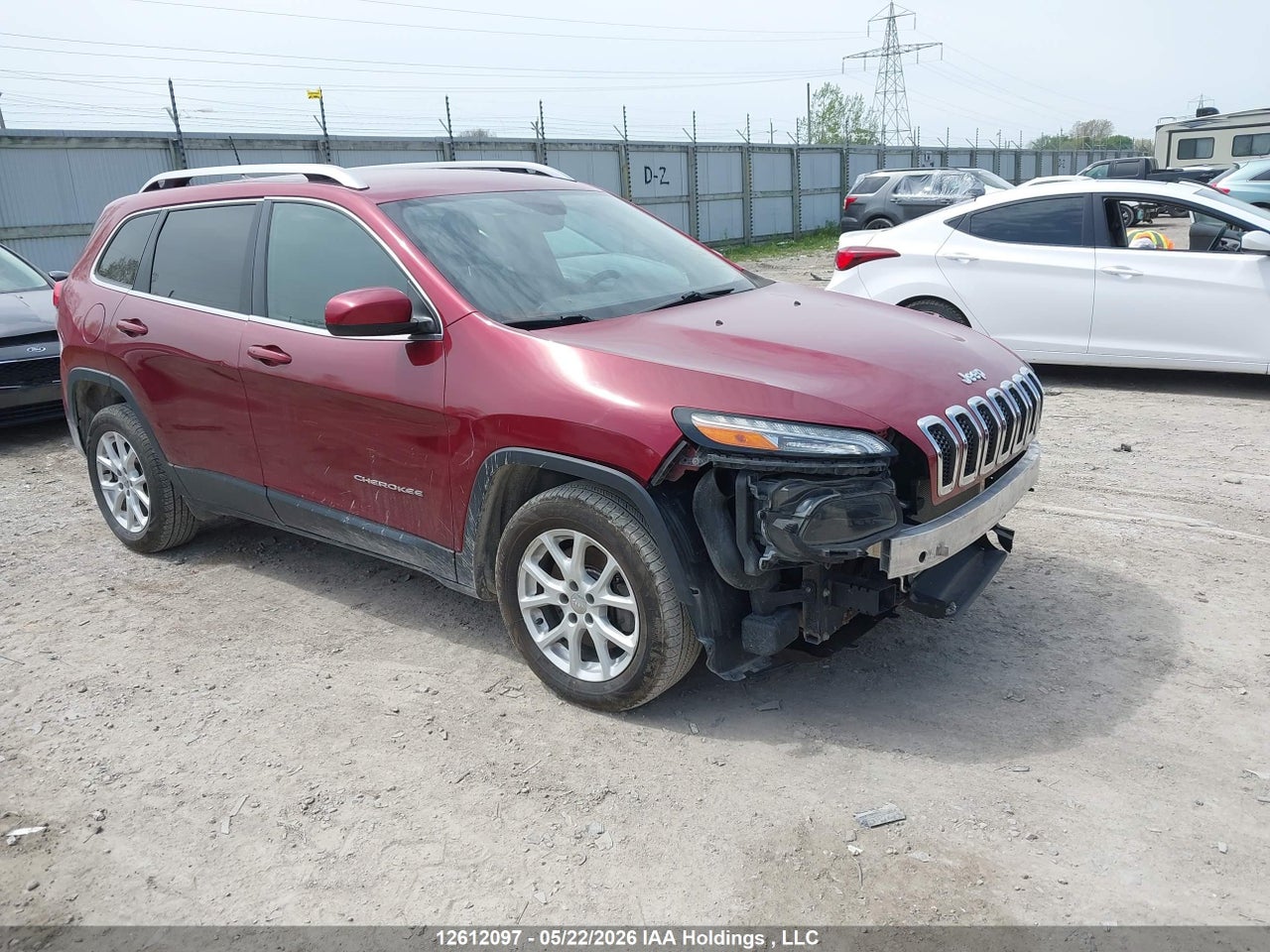 1C4PJLCSXHD****** · 2017 JEEP CHEROKEE NORTH