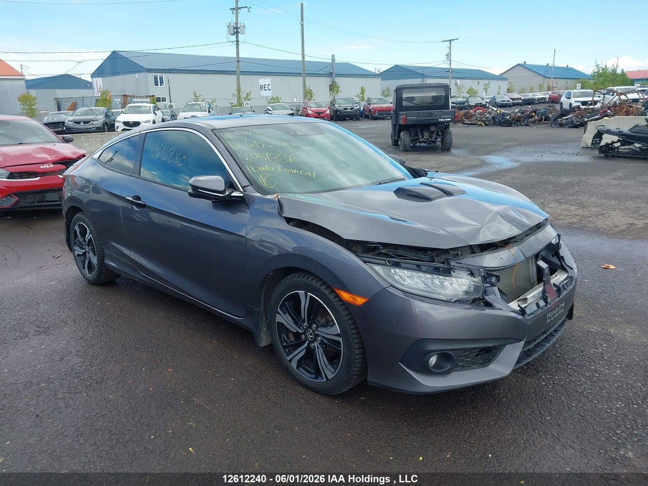 2HGFC3B93JH451386 · 2018 HONDA Civic touring
