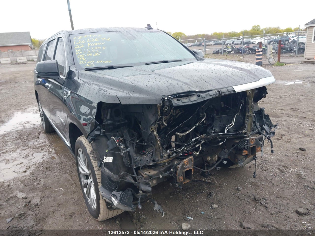 1GKS2JKL3NR177598 · 2022 GMC YUKON XL DENALI