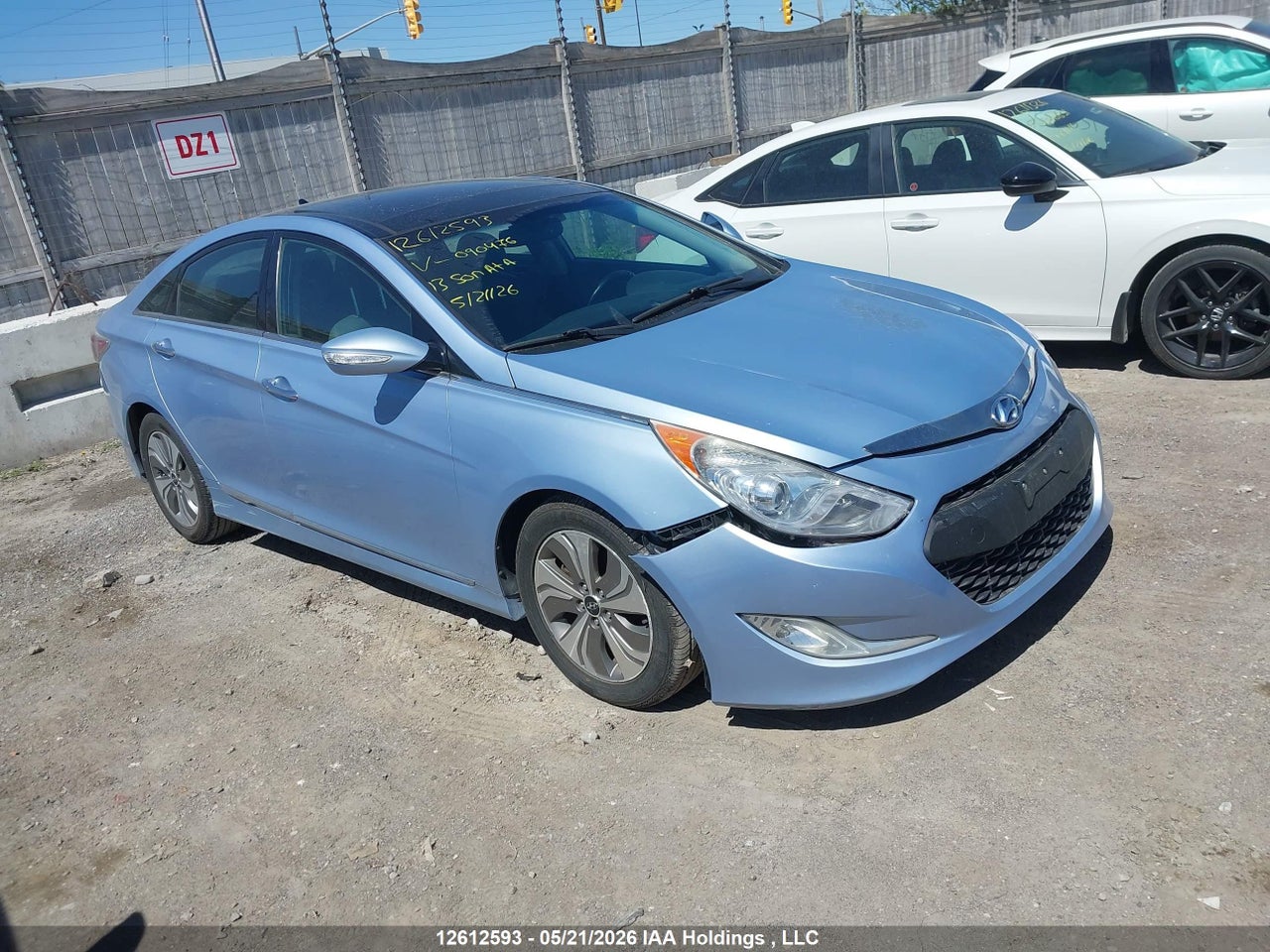 KMHEC4A40DA090476 · 2013 HYUNDAI SONATA HYBRID LIMITED