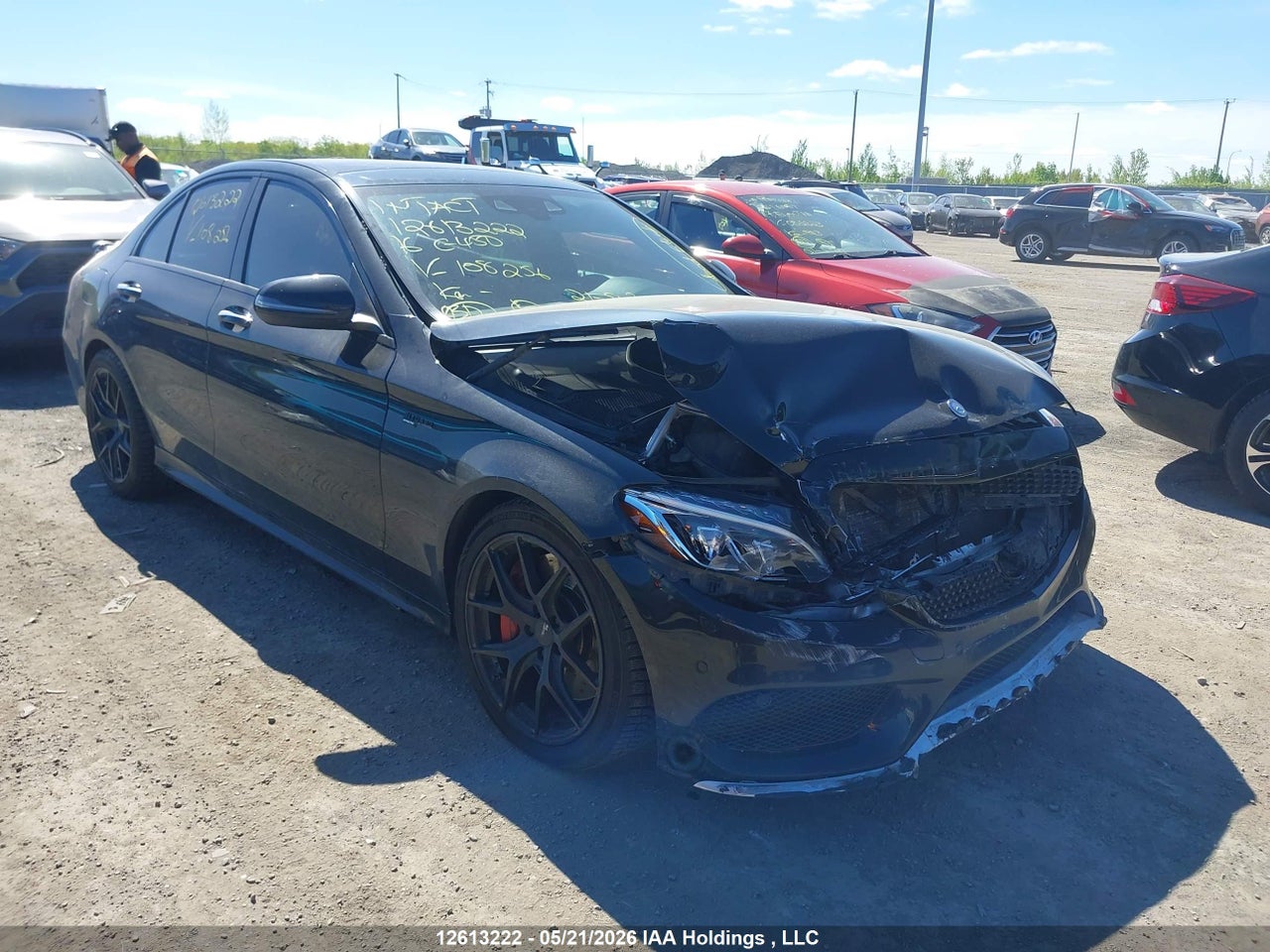 55SWF6EB3GU108256 · 2016 MERCEDES BENZ C 450 AMG 4MATIC