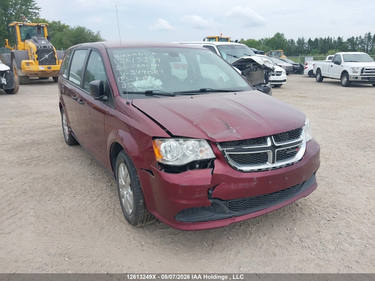 2020 DODGE GRAND CARAVAN SE