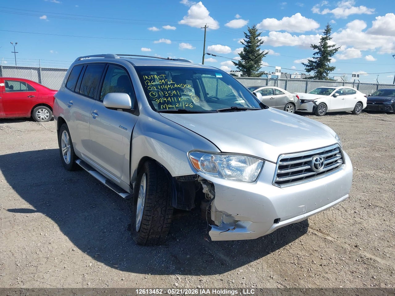 JTEES42A292****** · 2009 TOYOTA HIGHLANDER LIMITED