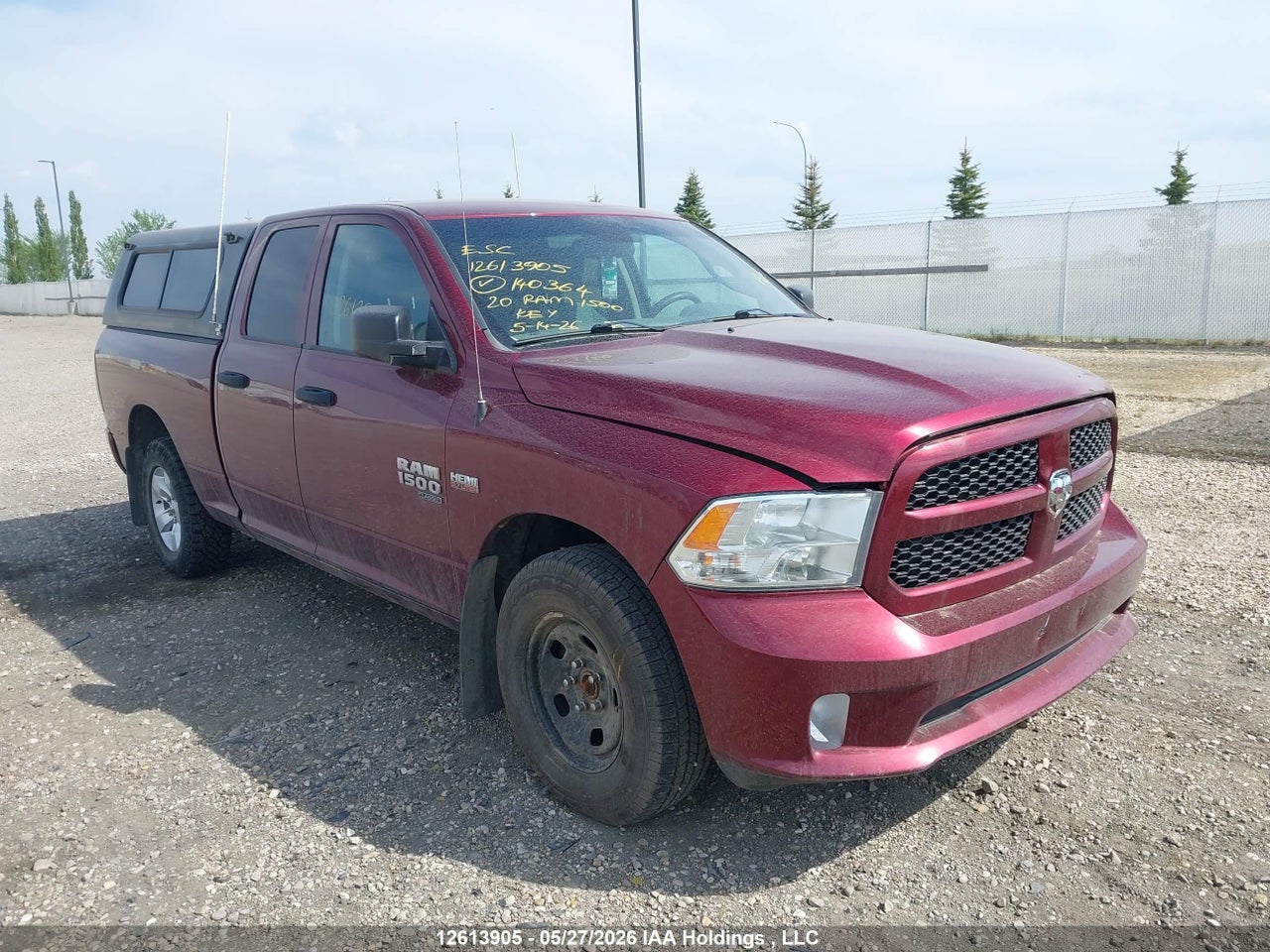 1C6RR7FT2LS140364 · 2020 RAM 1500 CLASSIC TRADESMAN/EXPRESS
