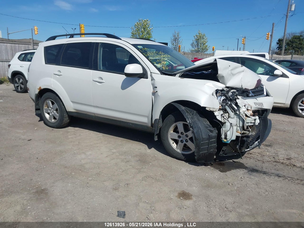 JA4MT31X88Z600787 · 2008 MITSUBISHI OUTLANDER LS