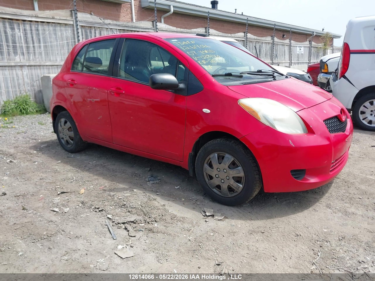 JTDKT923575038140 · 2007 TOYOTA YARIS LE/RS