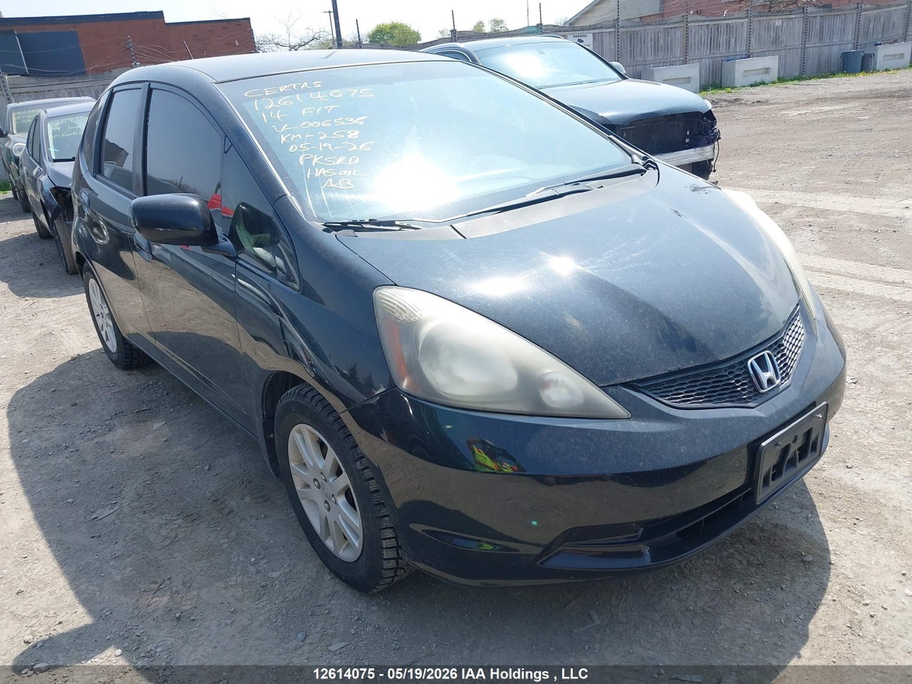 LUCGE8H53E3006536 · 2014 HONDA FIT LX