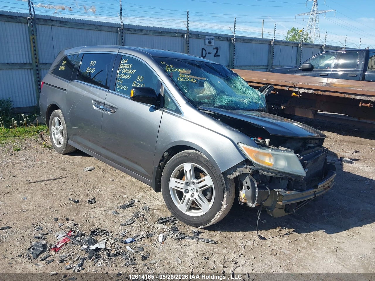 5FNRL5H93BB506697 · 2011 HONDA ODYSSEY TOURING/TOURING ELITE