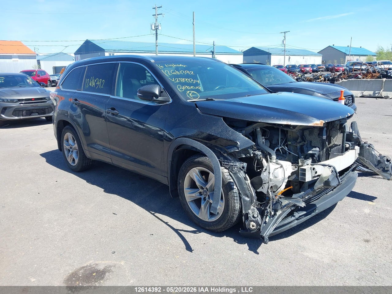 5TDDKRFHXGS289134 · 2016 TOYOTA HIGHLANDER LIMITED