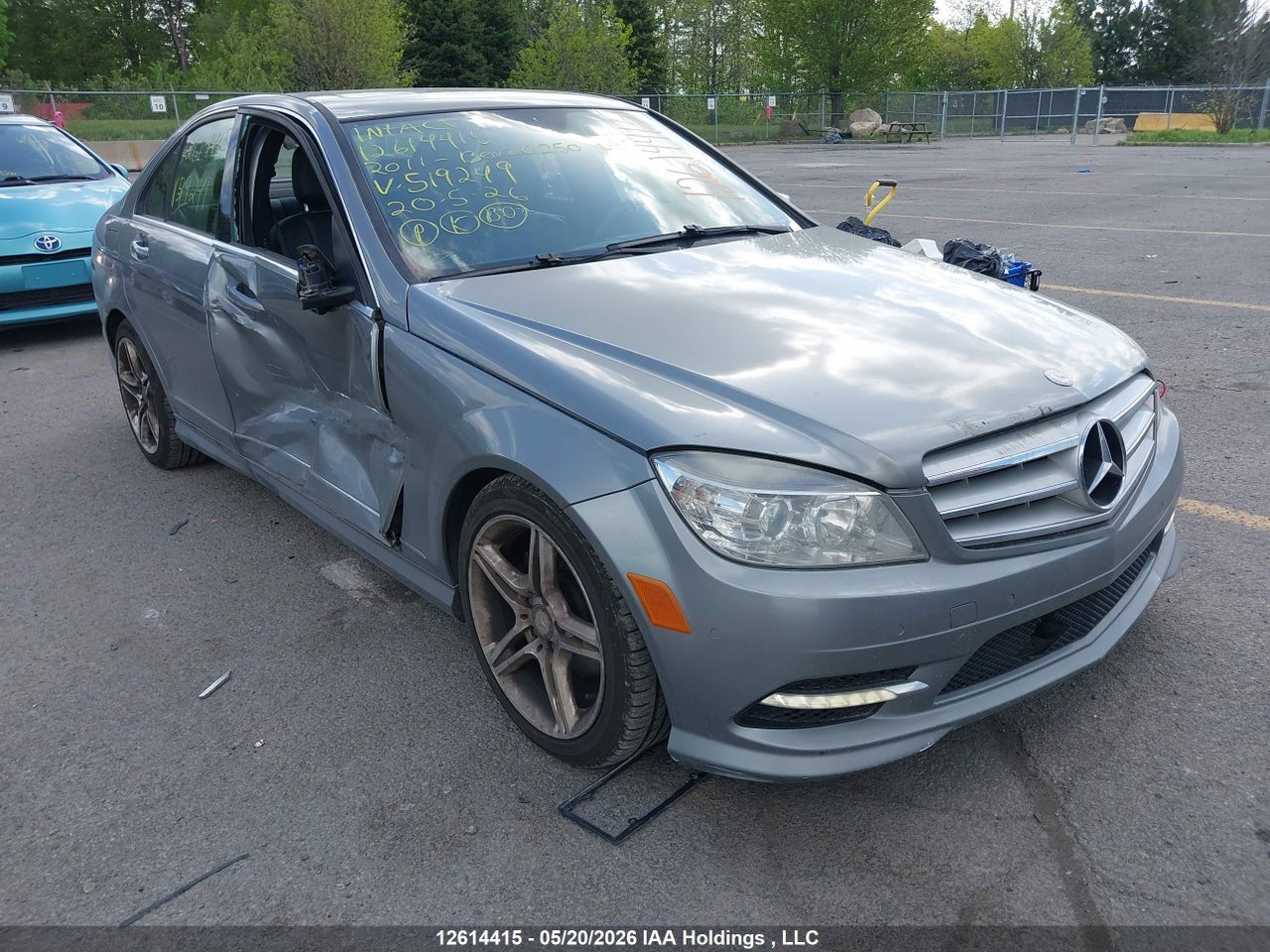 WDDGF8FB2BA519249 · 2011 MERCEDES BENZ C 250 4MATIC