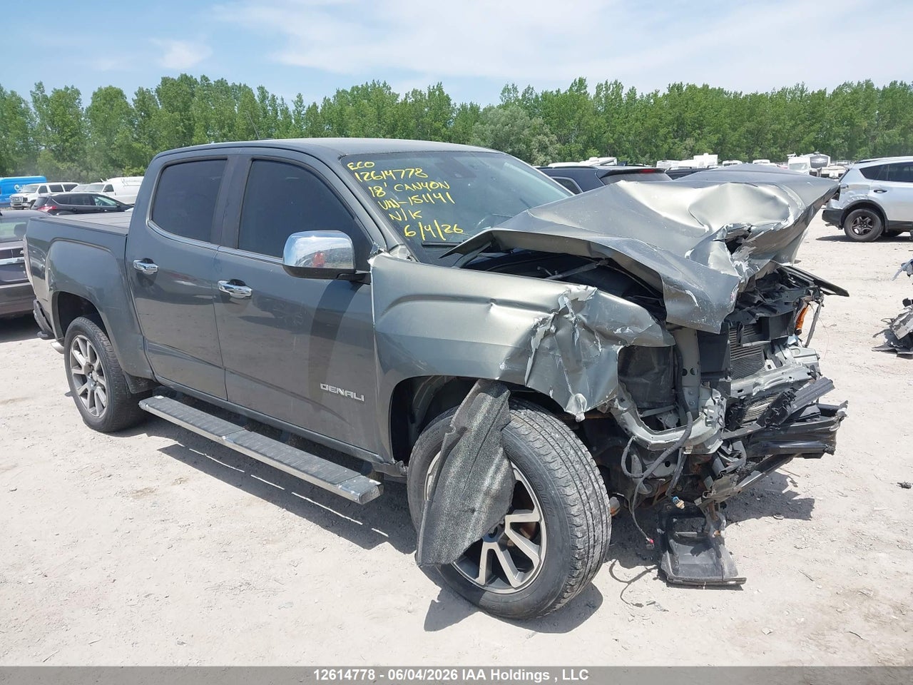 1GTG6EEN0J1151141 · 2018 GMC CANYON DENALI