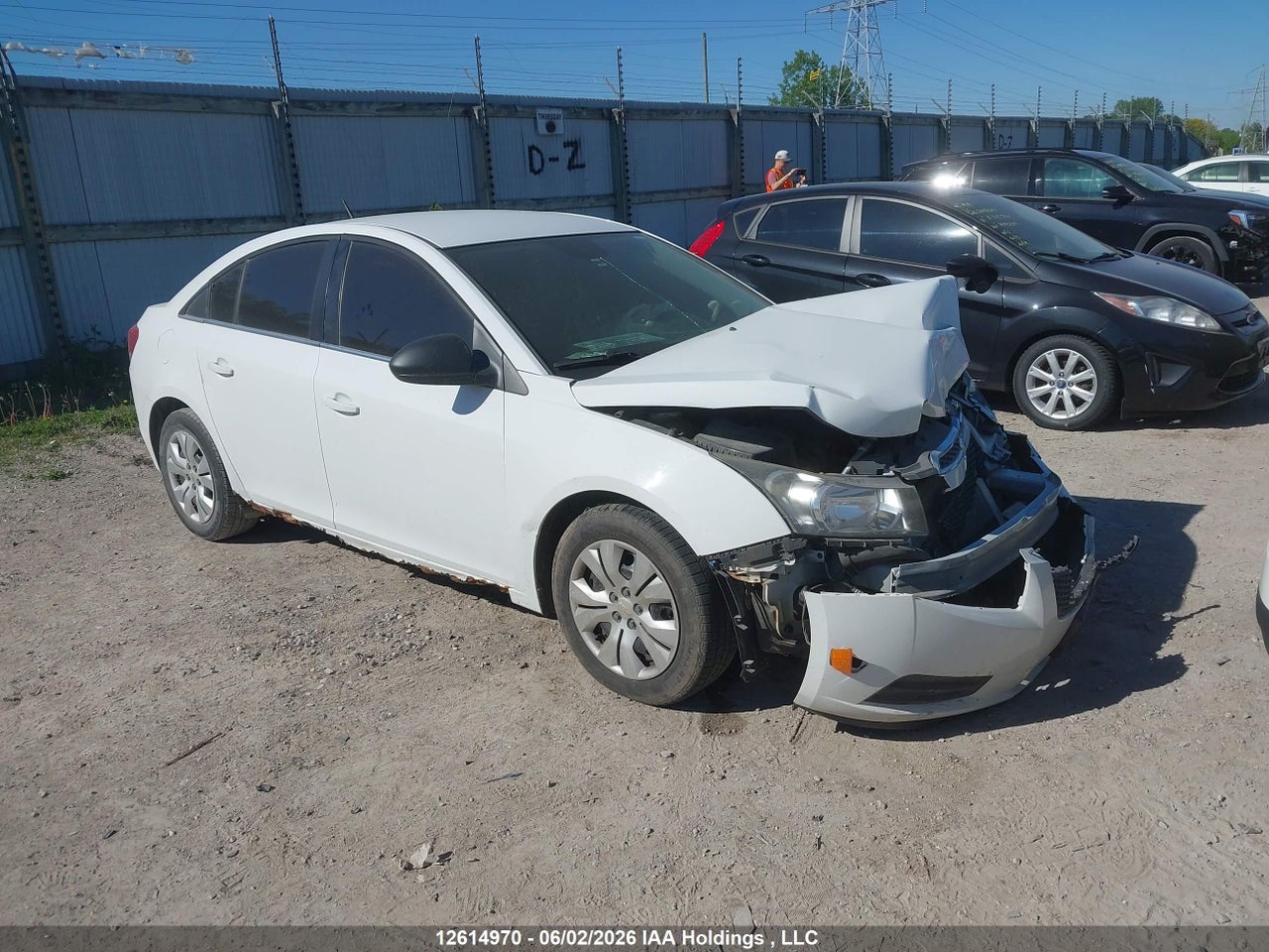 1G1PC5SH2C7400877 · 2012 CHEVROLET CRUZE LS