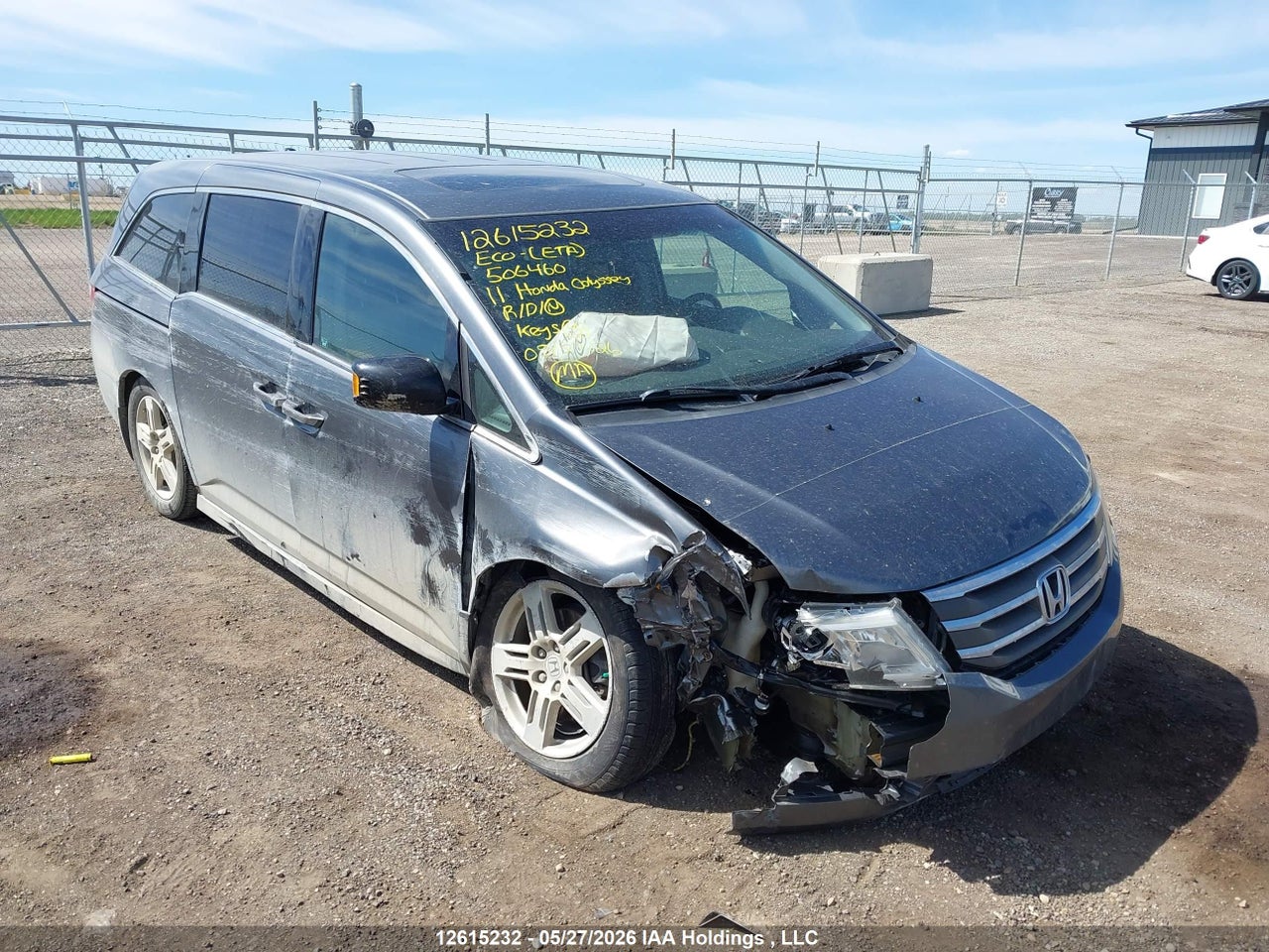 5FNRL5H95BB506460 · 2011 HONDA ODYSSEY TOURING